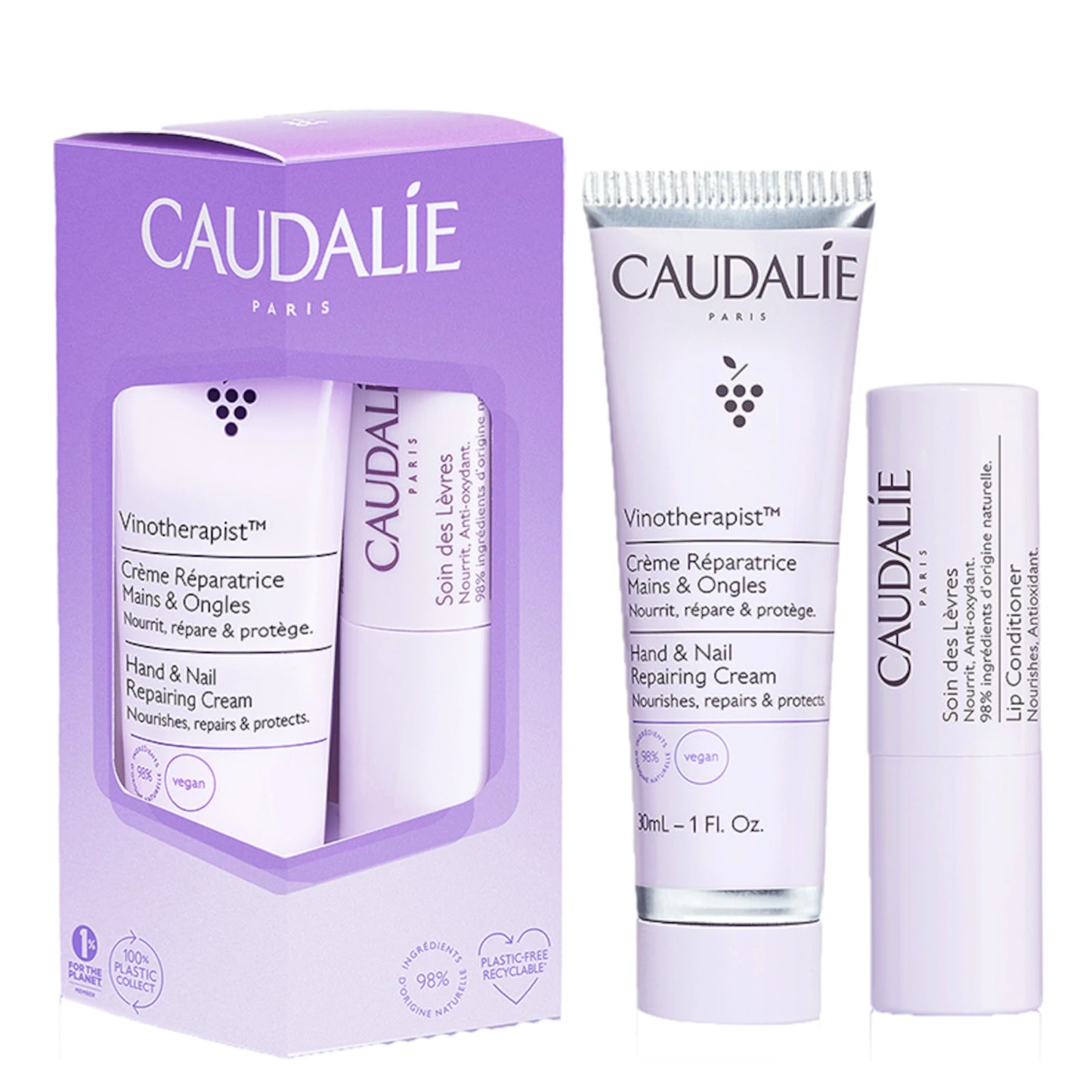 Caudalie Vinotherapist Hand & Lip Duo