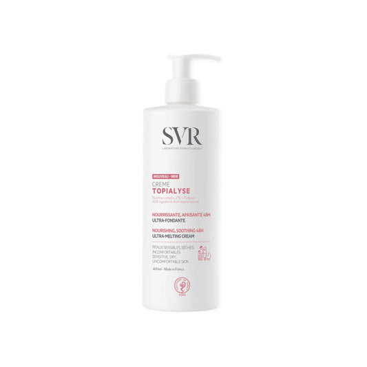 SVR Topialyse Nourishing Soothing Cream 48H - 400ml - FrenchSkinLab