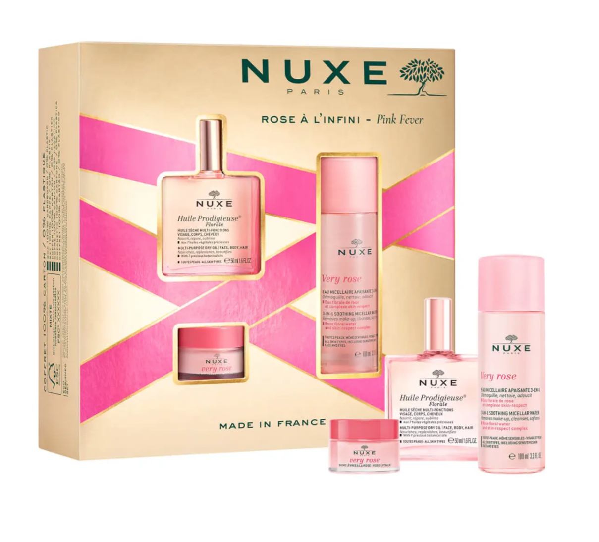 Set de regalo Nuxe "Fiebre rosa"
