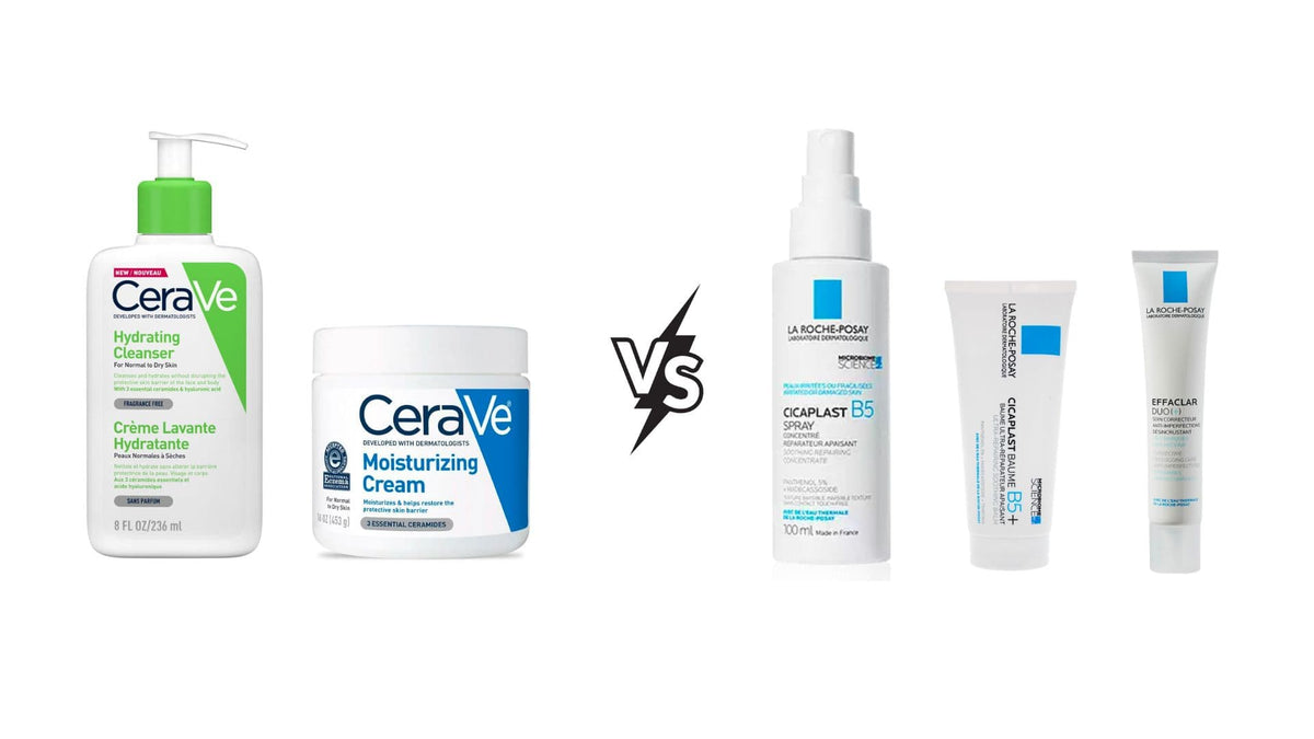 La Roche-Posay vs. CeraVe: ¿Cuál es mejor para ti? – FrenchSkinLab