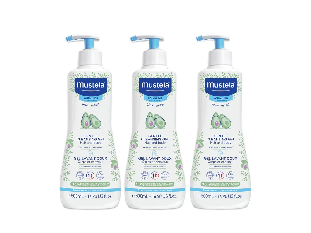 Mustela Gel Limpiador Suave con Aguacate