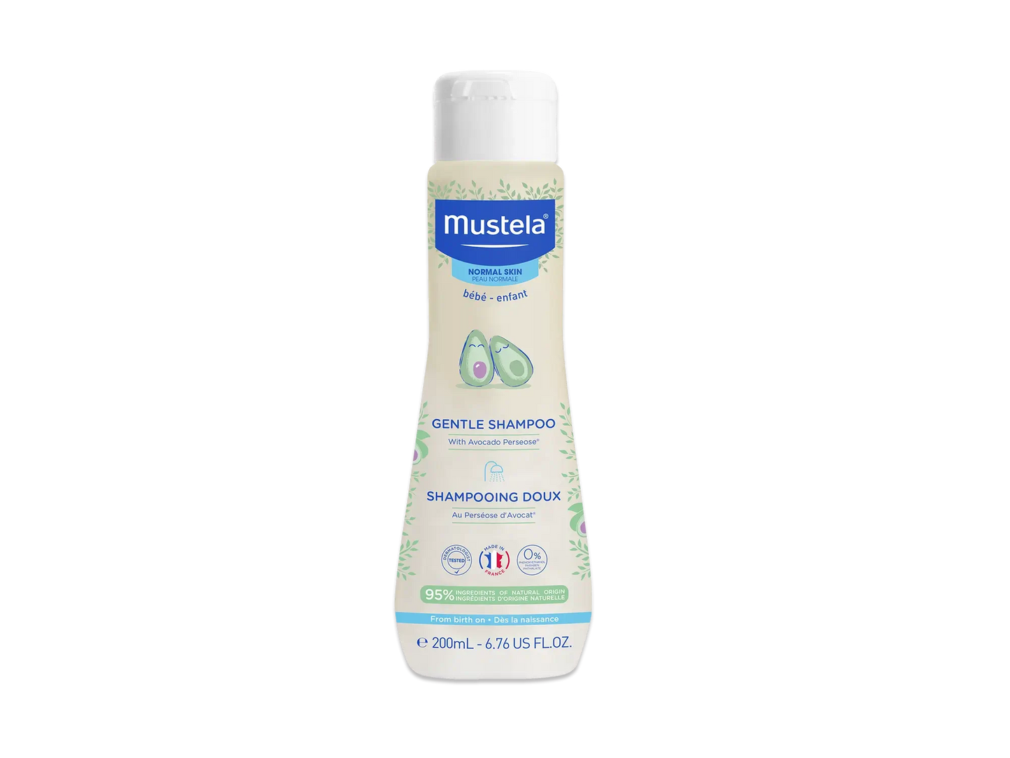 Mustela Gentle Shampoo for Delicate Baby Hair