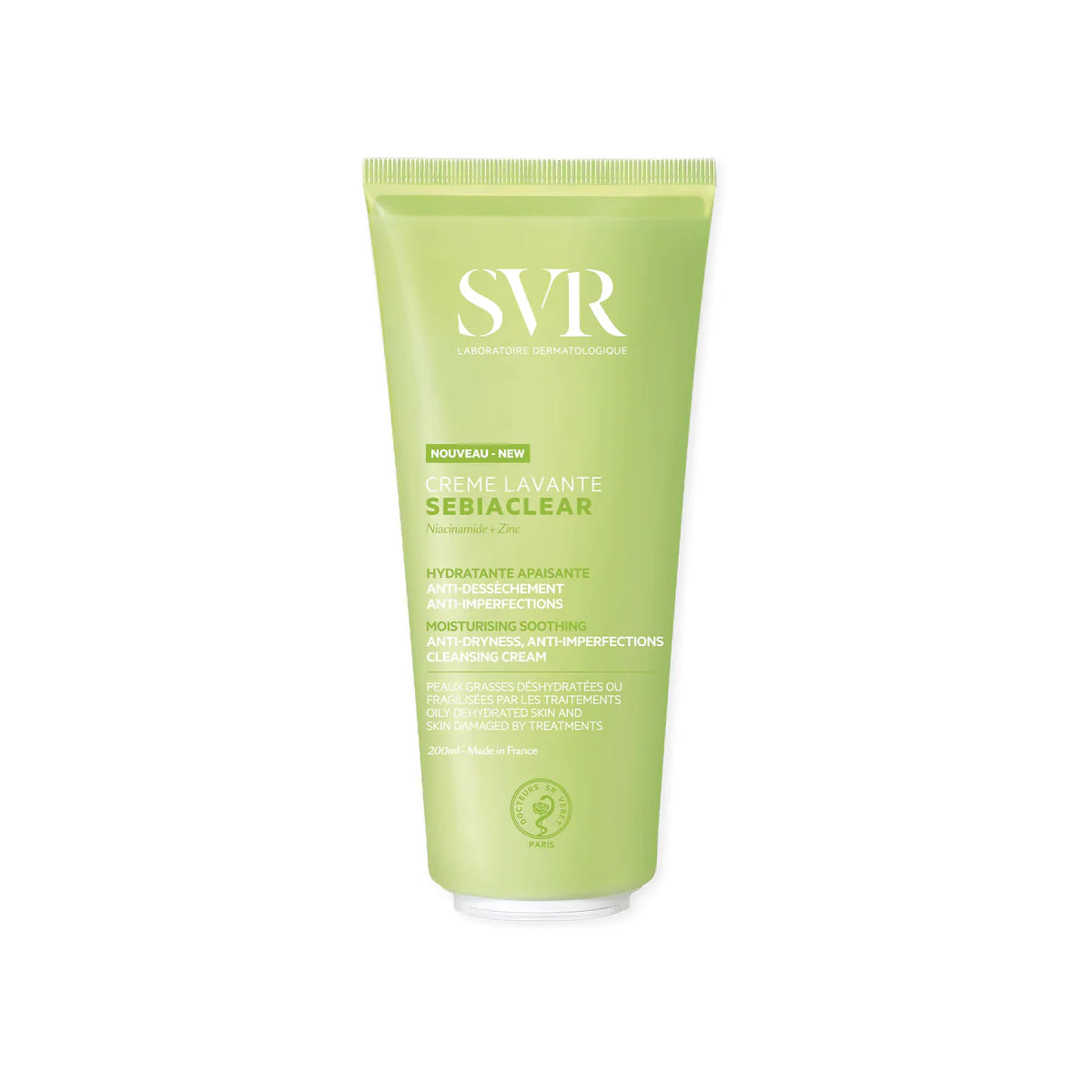 SVR Sebiaclear Gentle Cleansing Cream 200ml - FrenchSkinLab