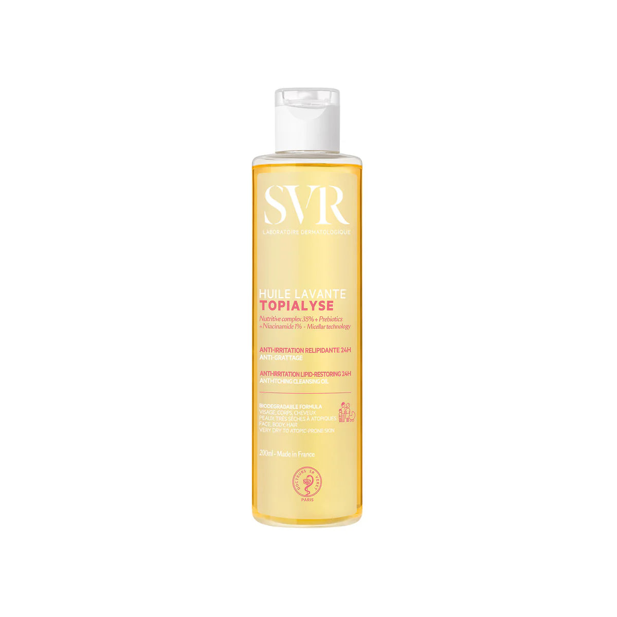 SVR Topialyse Gentle Cleansing Oil 200ml - FrenchSkinLab