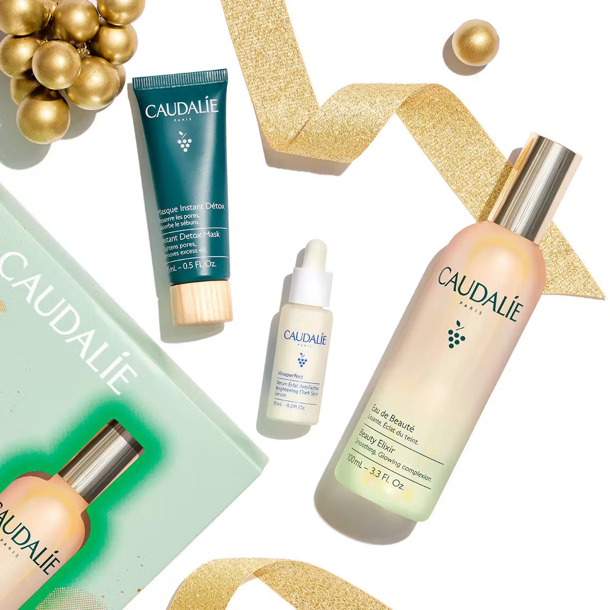 Caudalie Prep & Glow Best-Sellers Gift Set