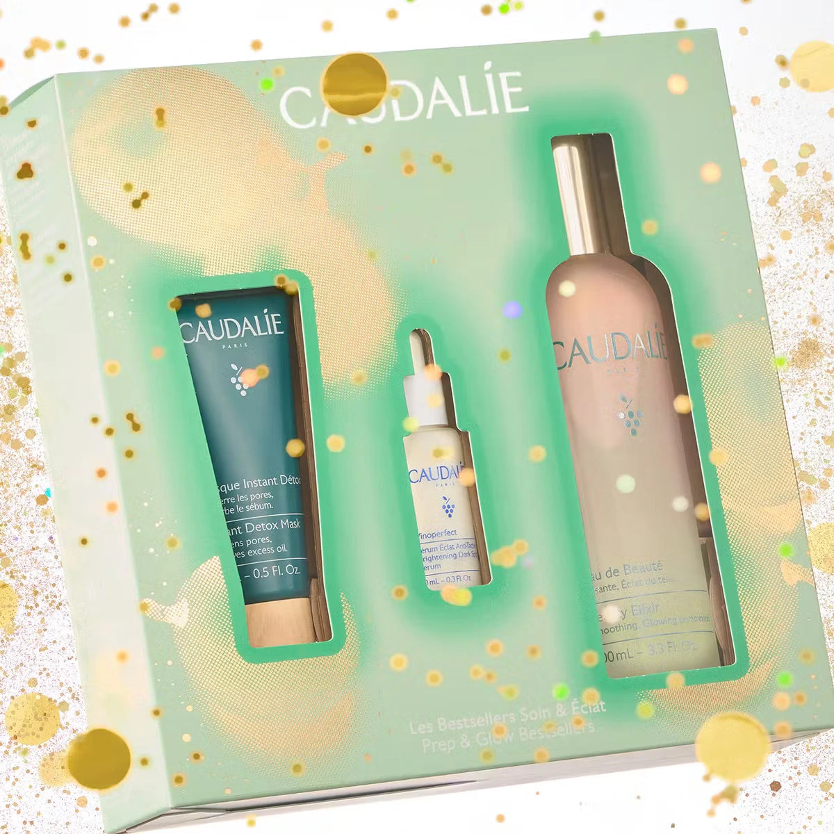 Caudalie Prep & Glow Best-Sellers Gift Set