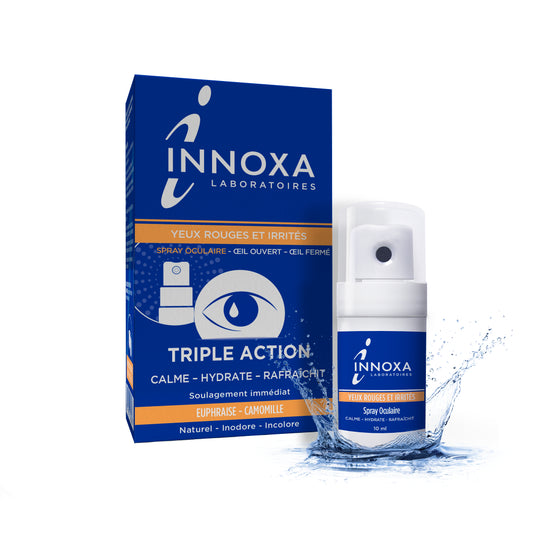 Innoxa Blue Formula Red Eyes | FrenchSkinLab