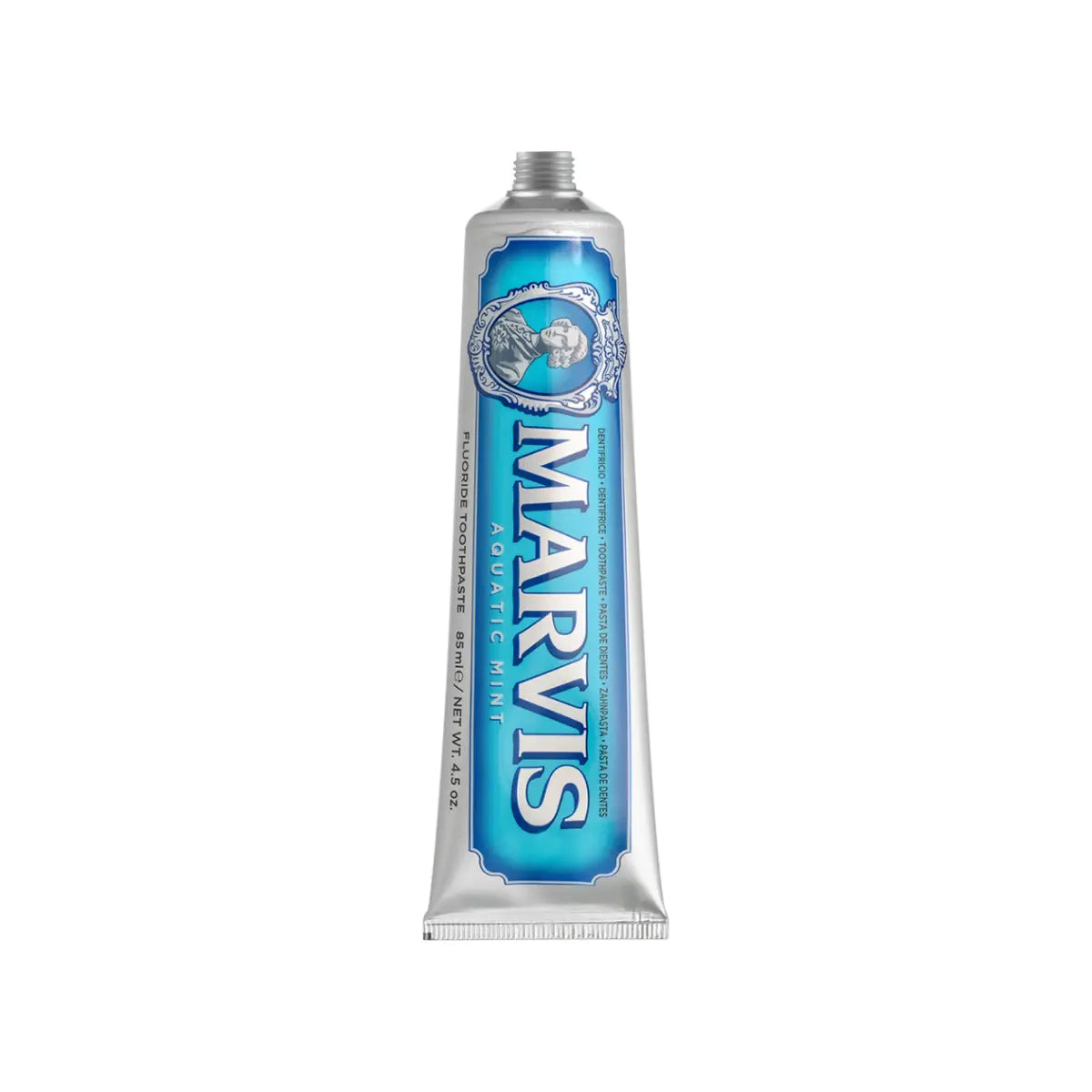 Marvis Aquatic Mint toothpaste tube - FrenchSkinLab