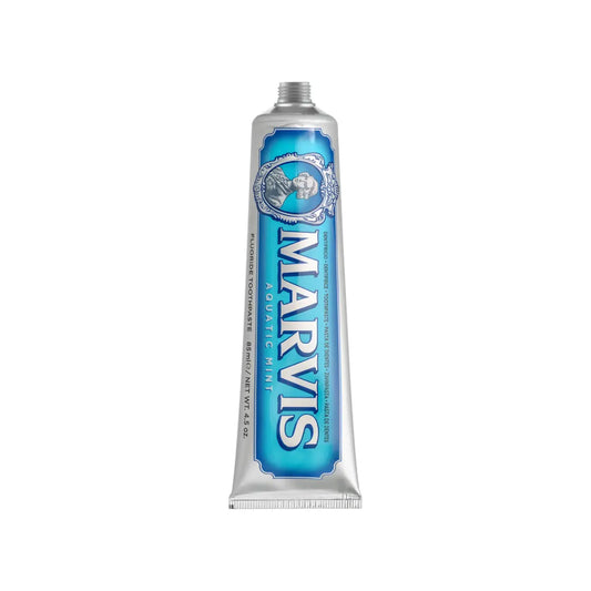 Marvis Aquatic Mint toothpaste tube - FrenchSkinLab