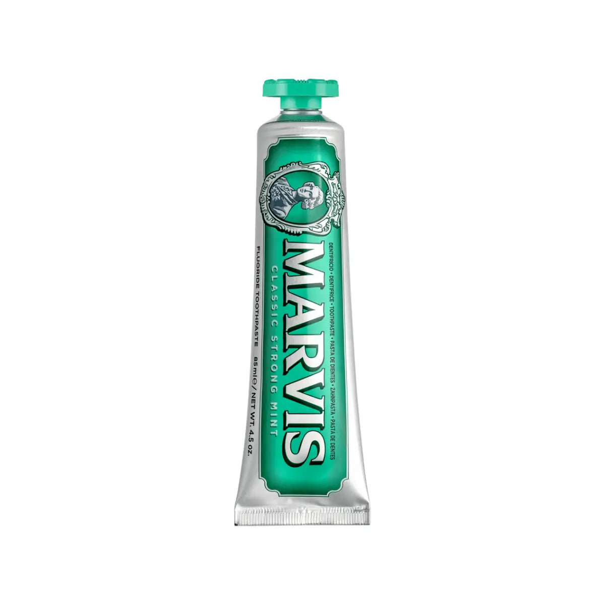 Marvis Classic Strong Mint toothpaste tube - FrenchSkinLab