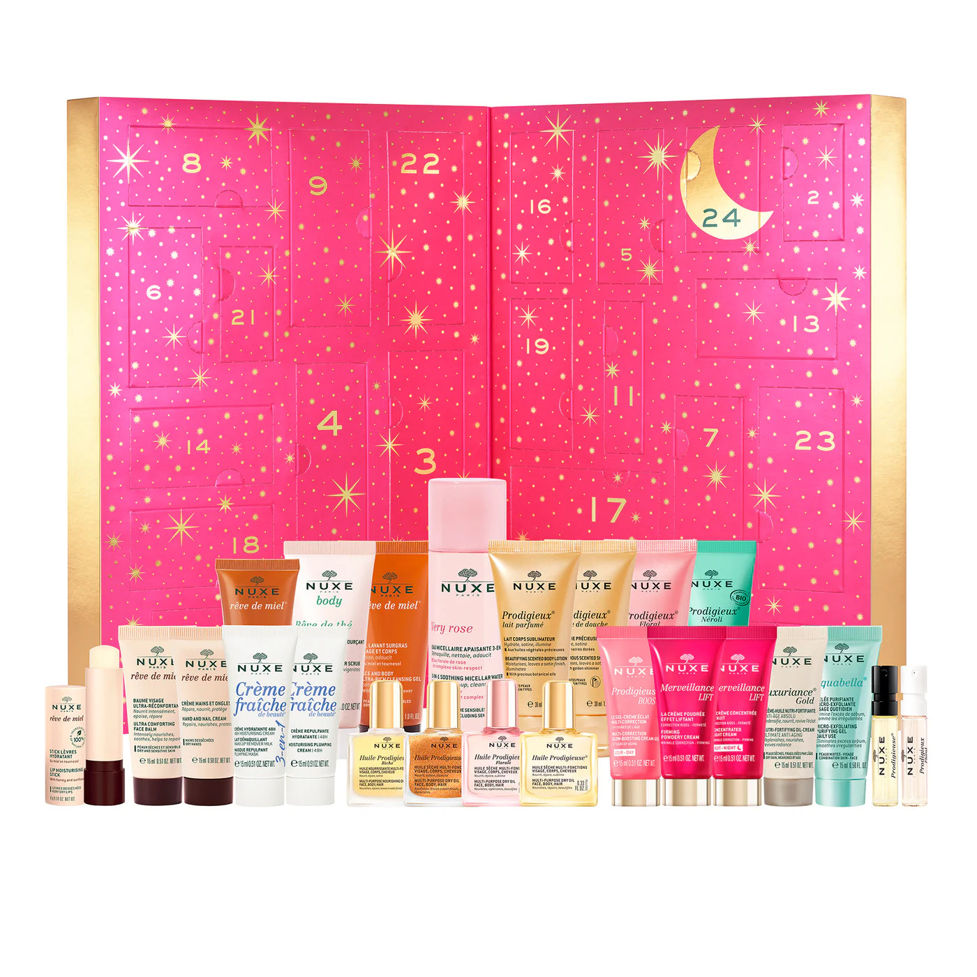 Nuxe Advent Calendar 2024 Opened With All Products | FrenchSkinLab